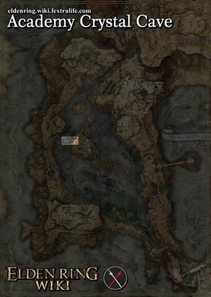 academy crystal cave location map elden ring wiki guide 300px