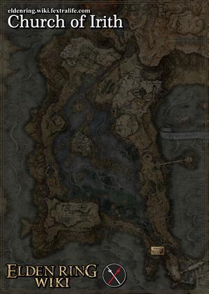 church of irith location map elden ring wiki guide 300px