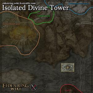 isolated divine tower location map elden ring wiki guide 300px