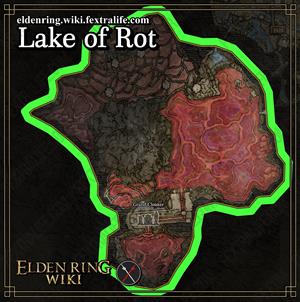 lake of rot location map elden ring wiki guide 300px