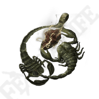 lightning scorpion charm talisman elden ring wiki guide 200px
