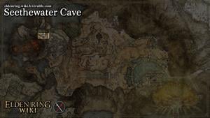 seethewater cave location map elden ring wiki guide 300px
