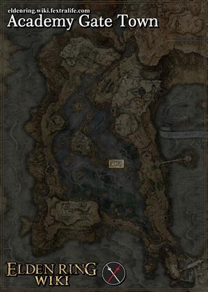 academy gate town location map elden ring wiki guide 300px