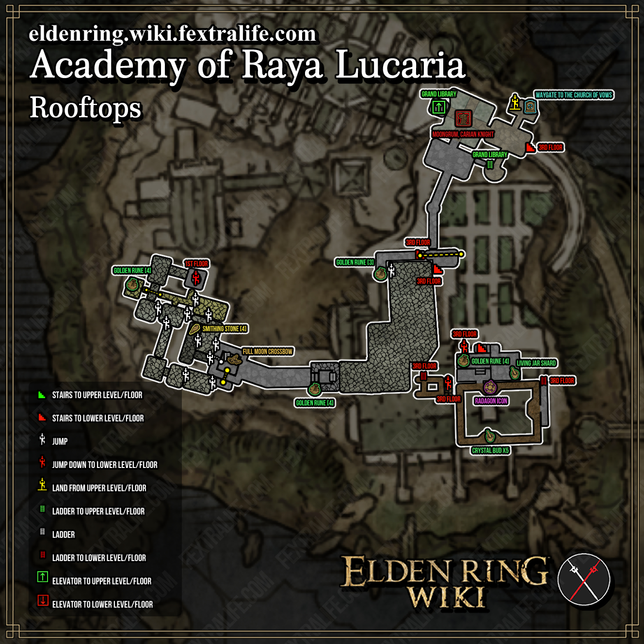 Elden Ring Academy of Raya Lucaria: All Item Locations Guide 