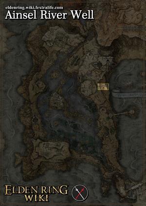 ainsel river well location map elden ring wiki guide 300px