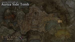 auriza side tomb location map elden ring wiki guide 300px