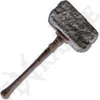 brick hammer warhammer weapon elden ring wiki guide 200px