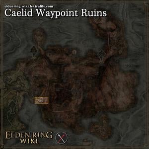 caelid waypoint ruins location map elden ring wiki guide 300px