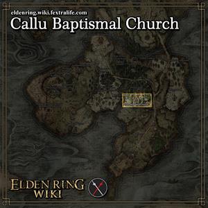 callu baptismal church location map elden ring wiki guide 300px