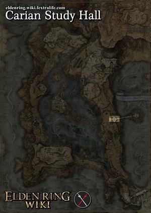 caria study hall location map elden ring wiki guide 300px