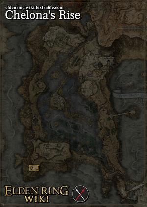chelonas rise location map elden ring wiki guide 300px