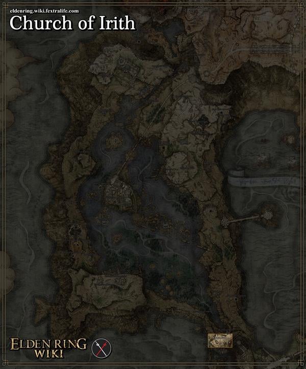 church of irith full map elden ring wiki guide 600px