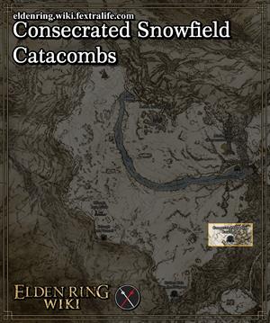 consecrated snowfield catacombs location map elden ring wiki guide 300px