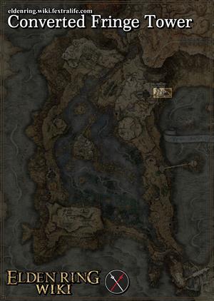 converted fringe tower location map elden ring wiki guide 300px
