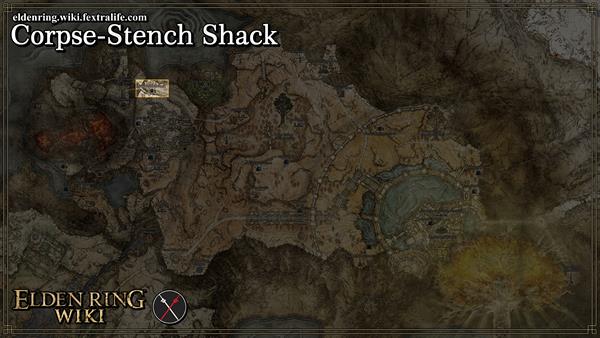 corpse stench shack location map elden ring wiki guide 600px