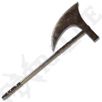 crescent moon axe greataxe weapon elden ring wiki guide 200px