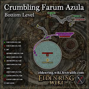 crumbling farum azula bottom level dungeon map elden ring wiki guide 300px