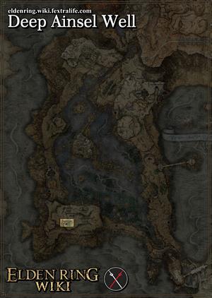deep ainsel well location map elden ring wiki guide 300px