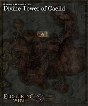 divine tower of caelid map elden ring wiki guide 300px