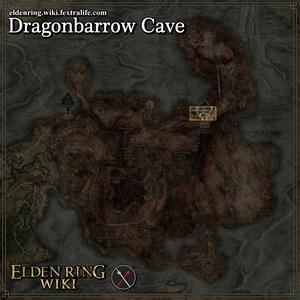 dragonbarrow cave location map elden ring wiki guide 300px