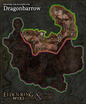 dragonbarrow map elden ring wiki guide 300px