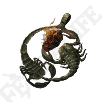 fire scorpion charm talisman elden ring wiki guide 200px