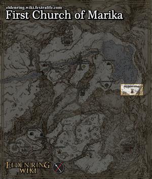 first church of marika location map elden ring wiki guide 300px