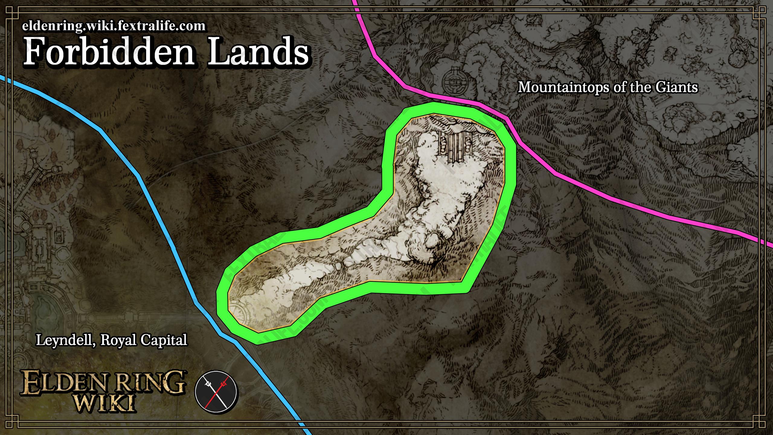 Live A Live: Maps: Forbidden Land