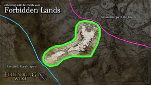 forbidden lands location map elden ring wiki guide 300px