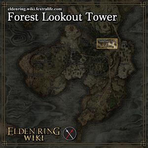 forest lookout tower location map elden ring wiki guide 300px