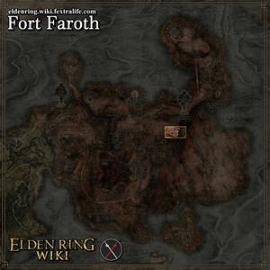 fort faroth location map elden ring wiki guide 300px