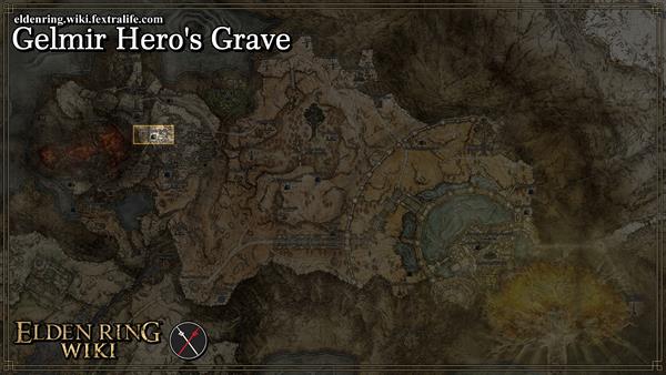 gelmir heros grave location map elden ring wiki guide 600px