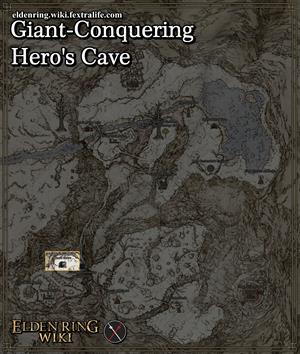giant conquering hero's grave location map elden ring wiki guide 300px
