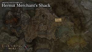 hermit merchants shack location map elden ring wiki guide 300px