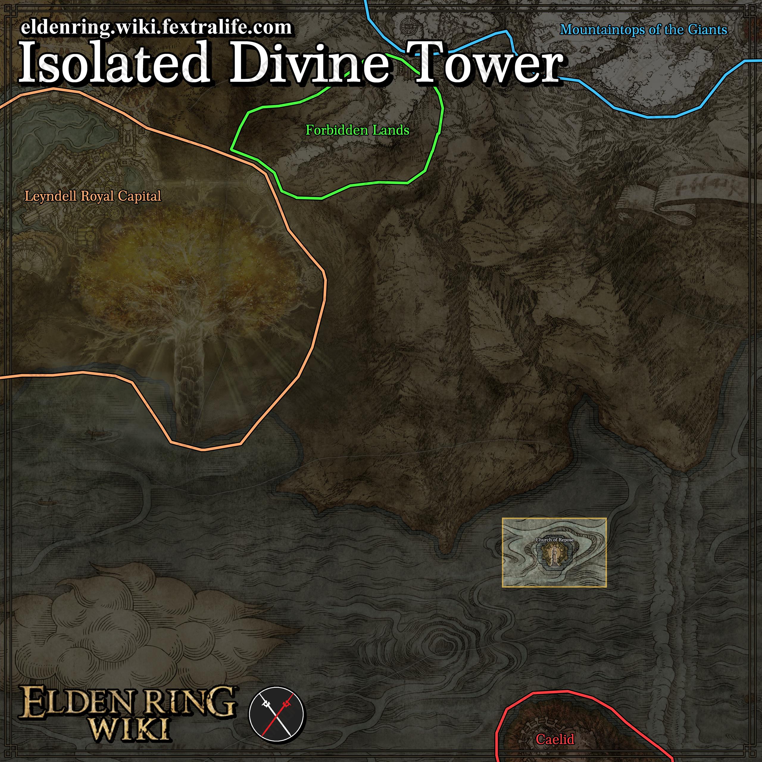 Elden Ring: Como Chegar à Torre Divina Isolada