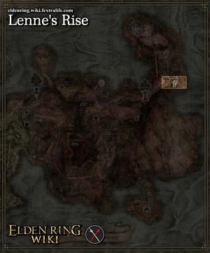 lennes rise map elden ring wiki guide 300px