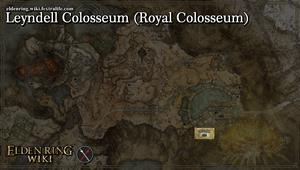 leyndell colosseum location map elden ring wiki guide 300px