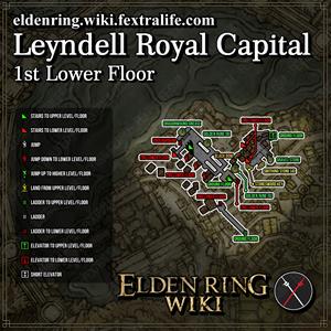 leyndell royal capital 1st lower floor dungeon map elden ring wiki guide 300px