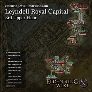 leyndell royal capital 3rd upper floor dungeon map elden ring wiki guide 300px