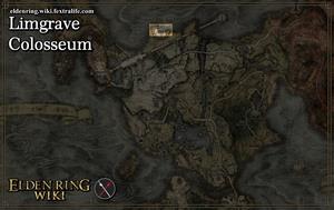 limgrave colosseum location map elden ring wiki guide 300px