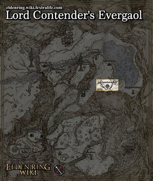 lord contenders evergaol location map elden ring wiki guide 300px