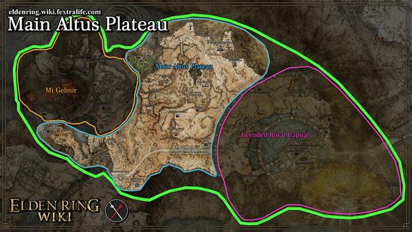 main altus plateau region location map elden ring wiki guide 600px