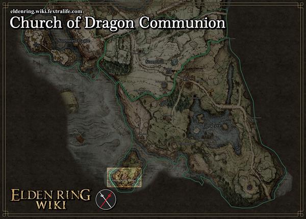 map church of dragon communion elden ring wiki guide 600px