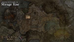 mirage rise location map elden ring wiki guide 300px