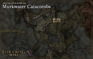 murkwater catacombs location map elden ring wiki guide 300px