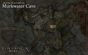 murkwater cave location map elden ring wiki guide 300px