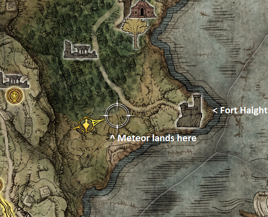 nokron location map