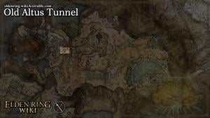 old altus tunnel location map elden ring wiki guide 300px