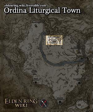 ordina liturgical town location map elden ring wiki guide 300px