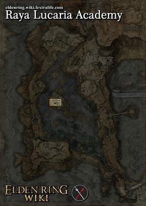 raya lucaria academy location map elden ring wiki guide 300px